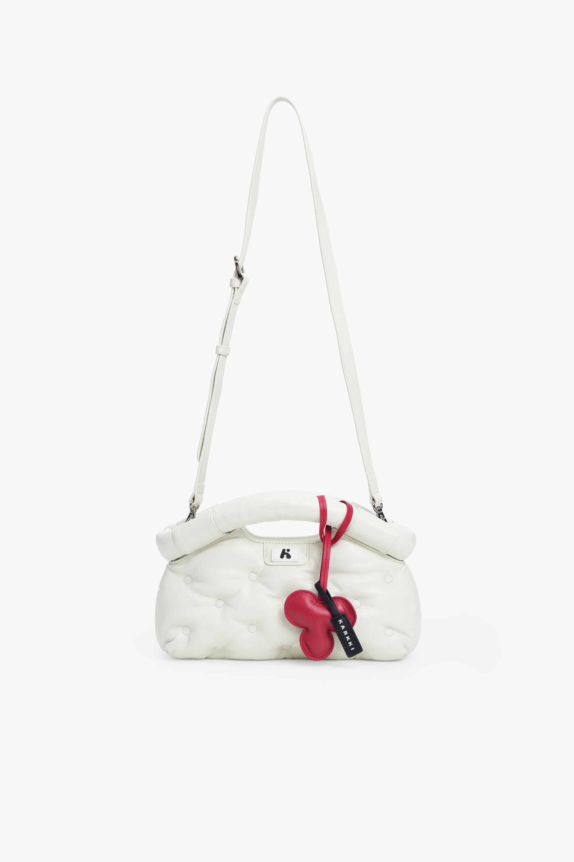 Aira Mini Cloud Soft Leather Bag - Cloud Dancer – KARKKI